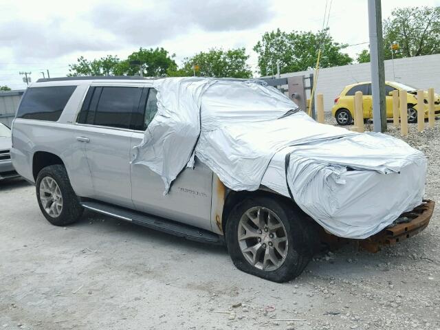 1GKS1GEC4FR268205 - 2015 GMC YUKON XL C SILVER photo 1