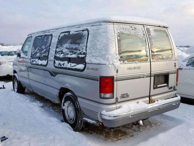 1FDRE14W9XHA86106 - 1999 FORD ECONOLINE SILVER photo 3