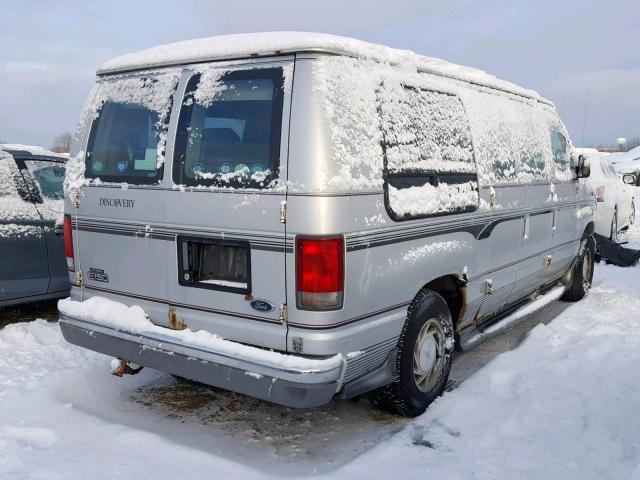 1FDRE14W9XHA86106 - 1999 FORD ECONOLINE SILVER photo 4