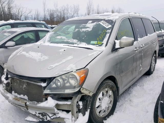 5FNRL38779B041063 - 2009 HONDA ODYSSEY EX GRAY photo 2