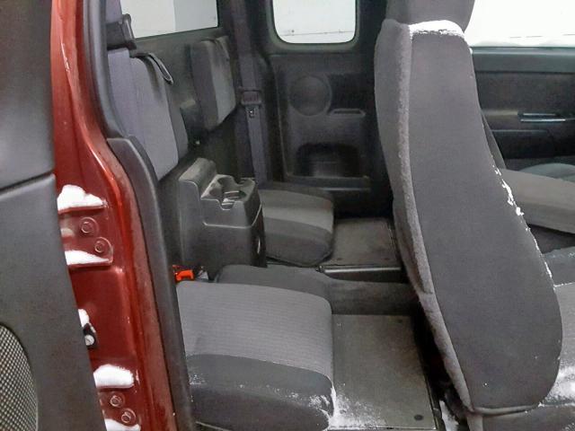 1GCJTCF91B8101782 - 2011 CHEVROLET COLORADO L MAROON photo 6