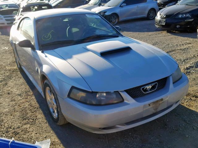 1FAFP40604F143475 - 2004 FORD MUSTANG SILVER photo 1