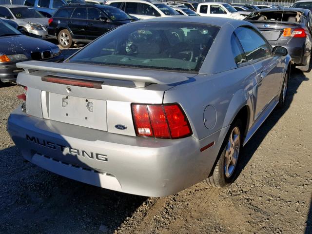 1FAFP40604F143475 - 2004 FORD MUSTANG SILVER photo 4