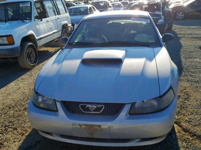 1FAFP40604F143475 - 2004 FORD MUSTANG SILVER photo 9