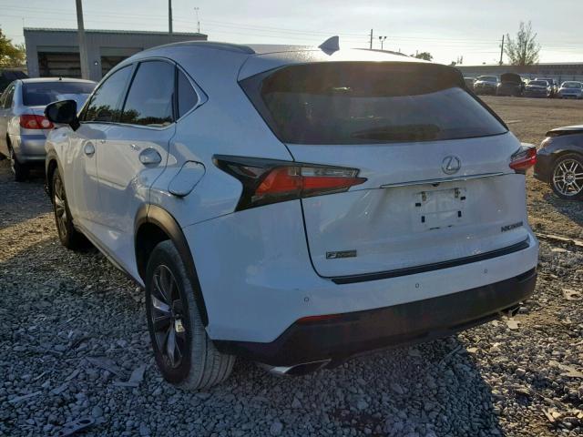 JTJYARBZXG2026973 - 2016 LEXUS NX 200T WHITE photo 3