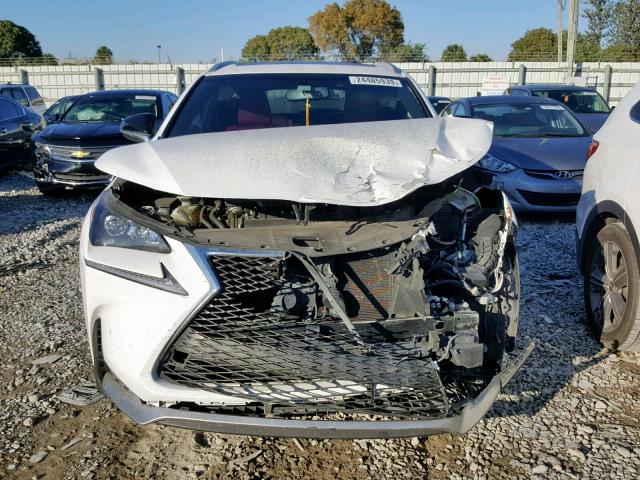 JTJYARBZXG2026973 - 2016 LEXUS NX 200T WHITE photo 9