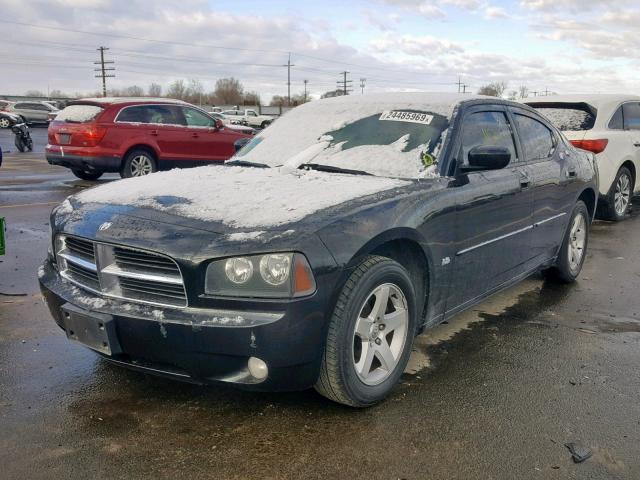 2B3CA3CV9AH298193 - 2010 DODGE CHARGER SX BLACK photo 2