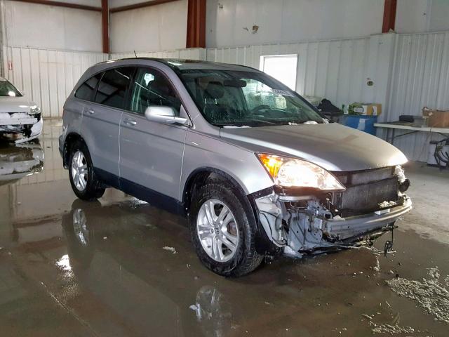 JHLRE4H78BC012077 - 2011 HONDA CR-V EXL GRAY photo 1