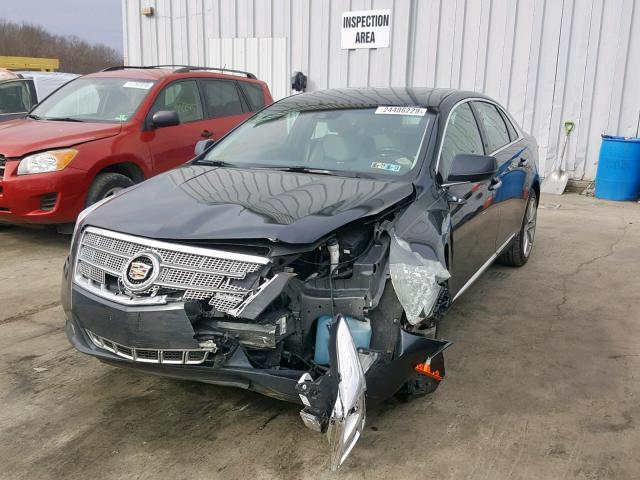 2G61R5S3XD9100491 - 2013 CADILLAC XTS LUXURY BLUE photo 2