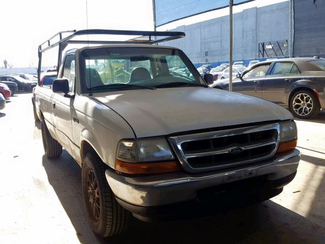 1FTYR10V0YPA66318 - 2000 FORD RANGER WHITE photo 1