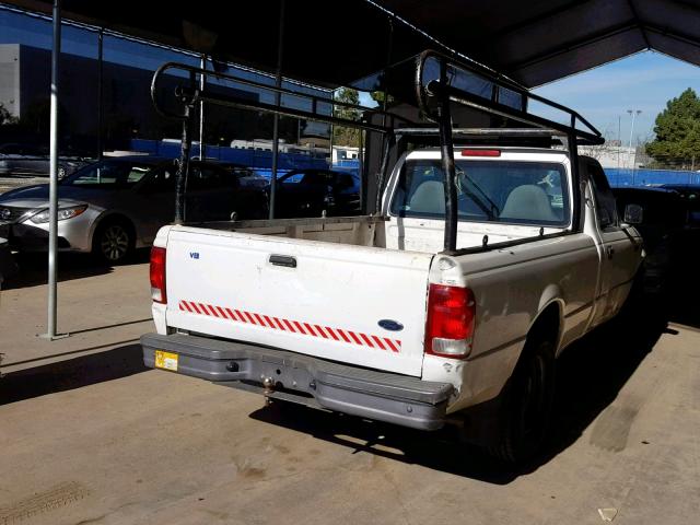 1FTYR10V0YPA66318 - 2000 FORD RANGER WHITE photo 4