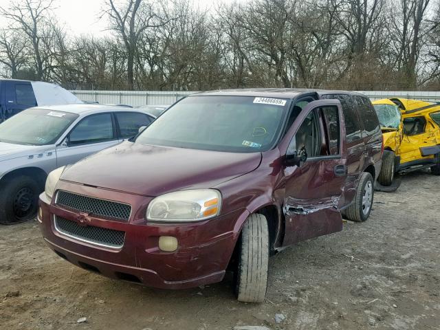 1GNDV23WX8D132581 - 2008 CHEVROLET UPLANDER L Bənövşəyi foto 2