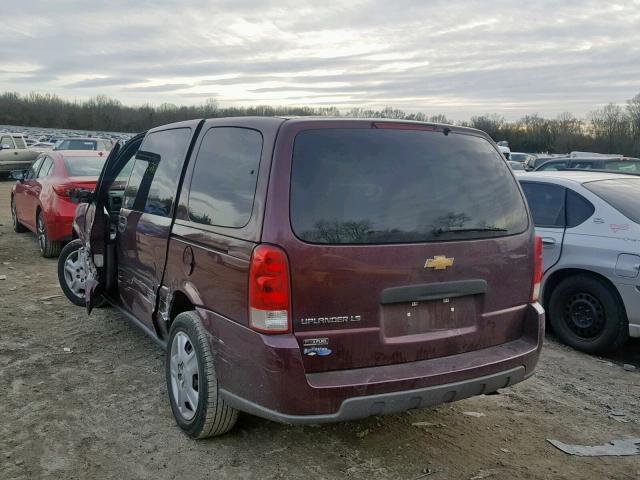 1GNDV23WX8D132581 - 2008 CHEVROLET UPLANDER L Bənövşəyi foto 3