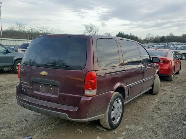 1GNDV23WX8D132581 - 2008 CHEVROLET UPLANDER L Bənövşəyi foto 4