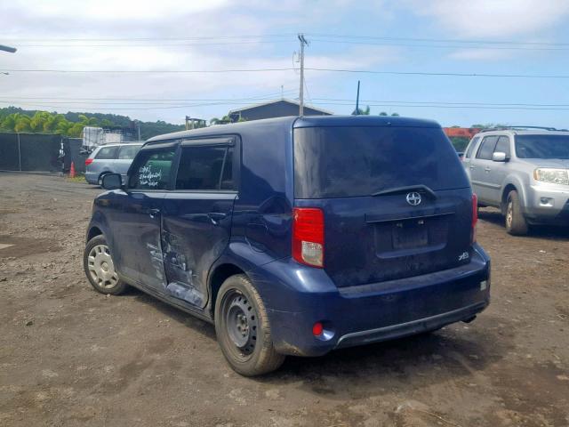 JTLZE4FE9DJ032081 - 2013 TOYOTA SCION XB 蓝色 照片 3