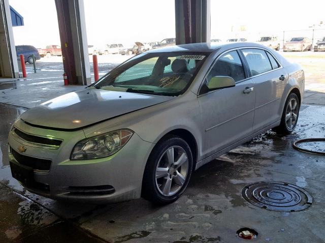 1G1ZD5E15BF279822 - 2011 CHEVROLET MALIBU 2LT SILVER photo 2