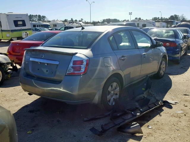 3N1AB6AP0CL631967 - 2012 NISSAN SENTRA 2.0 GRAY photo 4