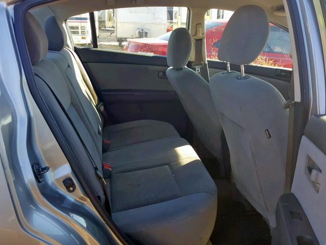 3N1AB6AP0CL631967 - 2012 NISSAN SENTRA 2.0 GRAY photo 6