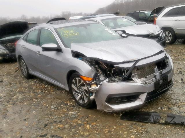 19XFC2F70GE091581 - 2016 HONDA CIVIC EX GRAY photo 1