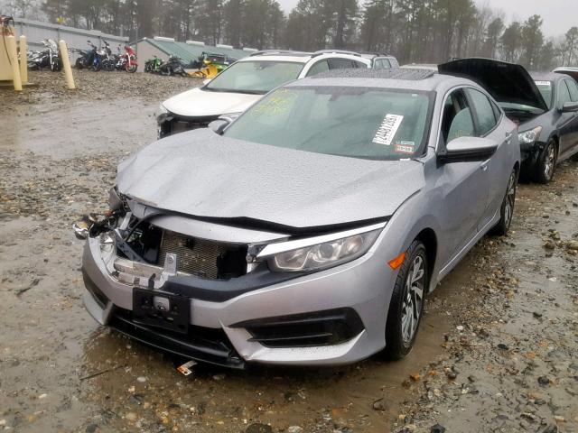 19XFC2F70GE091581 - 2016 HONDA CIVIC EX GRAY photo 2