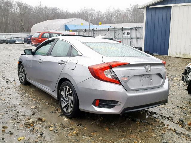 19XFC2F70GE091581 - 2016 HONDA CIVIC EX GRAY photo 3