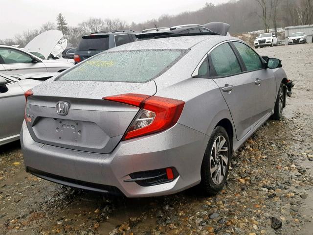 19XFC2F70GE091581 - 2016 HONDA CIVIC EX GRAY photo 4