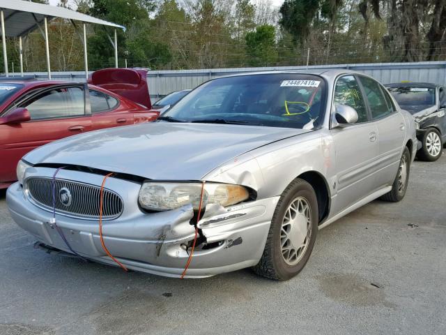 1G4HP54K944112958 - 2004 BUICK LESABRE CU SILVER photo 2