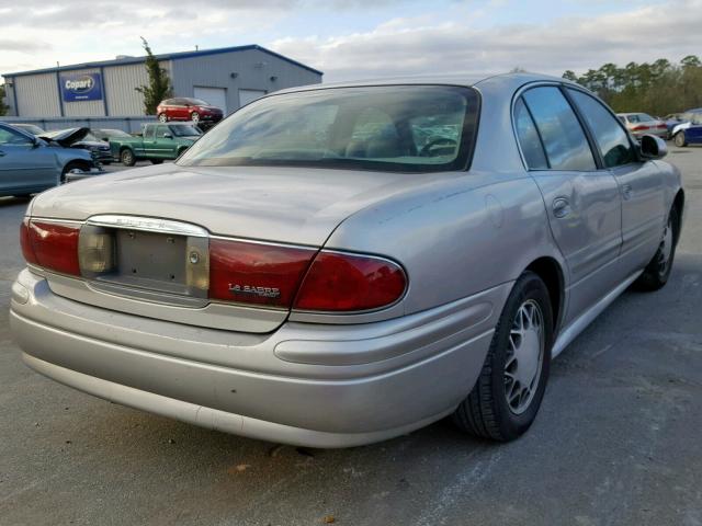 1G4HP54K944112958 - 2004 BUICK LESABRE CU SILVER photo 4