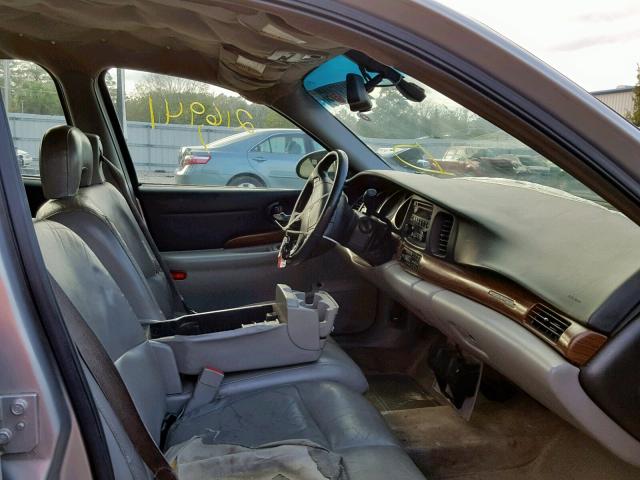 1G4HP54K944112958 - 2004 BUICK LESABRE CU SILVER photo 5