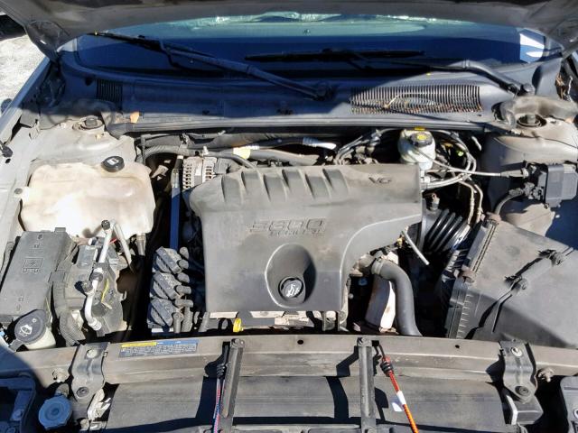 1G4HP54K944112958 - 2004 BUICK LESABRE CU SILVER photo 7