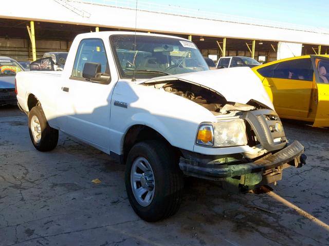 1FTYR10D78PB03971 - 2008 FORD RANGER WHITE photo 1