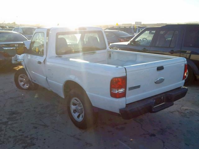 1FTYR10D78PB03971 - 2008 FORD RANGER WHITE photo 3