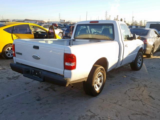 1FTYR10D78PB03971 - 2008 FORD RANGER WHITE photo 4