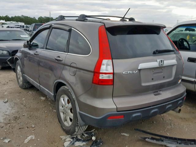 5J6RE387X9L003151 - 2009 HONDA CR-V EXL BROWN photo 3