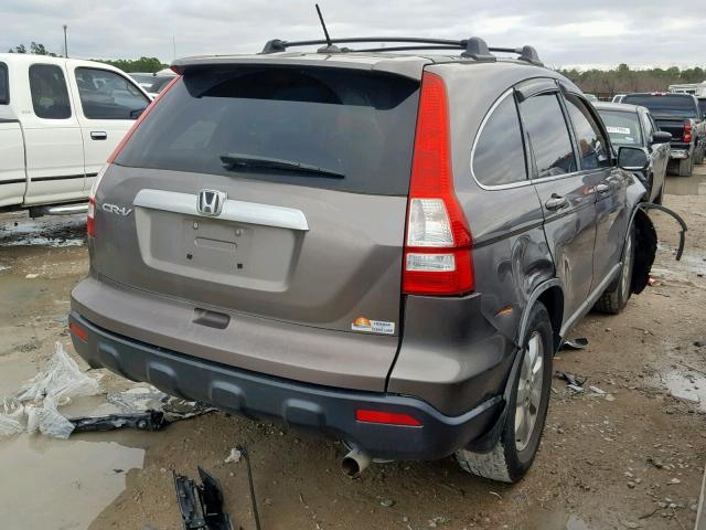 5J6RE387X9L003151 - 2009 HONDA CR-V EXL BROWN photo 4