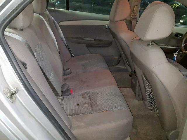 1G1ZB5E13BF116933 - 2011 CHEVROLET MALIBU LS Күміс фото 6