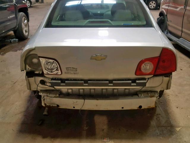1G1ZB5E13BF116933 - 2011 CHEVROLET MALIBU LS Күміс фото 9