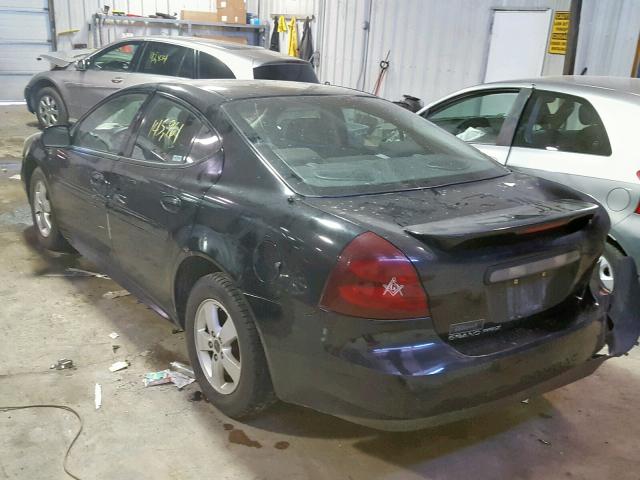 2G2WP552261106027 - 2006 PONTIAC GRAND PRIX BLACK photo 3