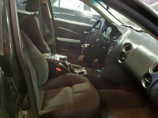 2G2WP552261106027 - 2006 PONTIAC GRAND PRIX BLACK photo 5
