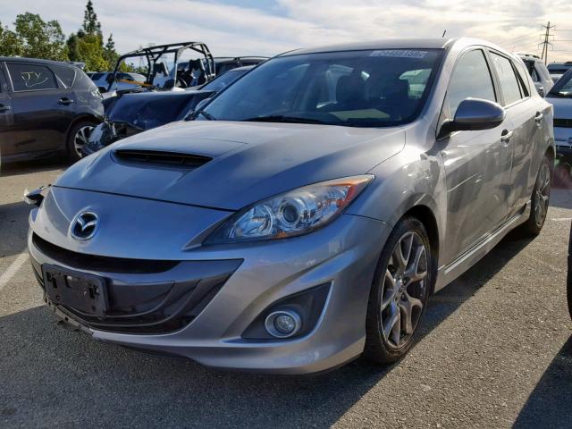 JM1BL1K40B1421249 - 2011 MAZDA SPEED 3 CHARCOAL photo 2
