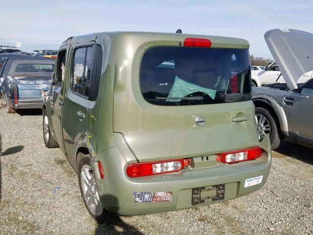 JN8AZ28R19T124058 - 2009 NISSAN CUBE BASE GREEN photo 3