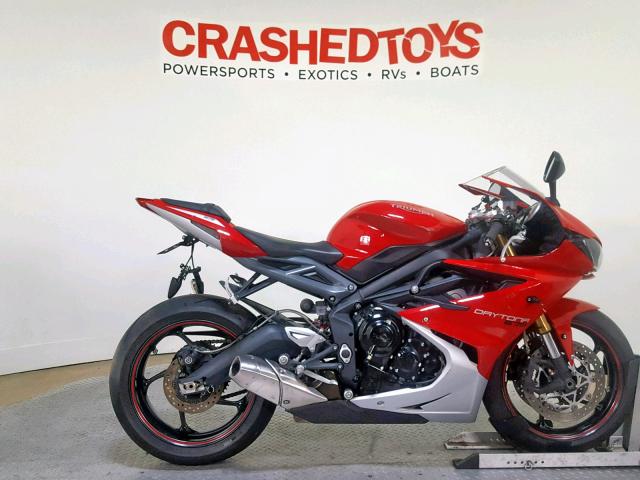 SMTA01YK8GJ734584 - 2016 TRIUMPH MOTORCYCLE DAYTONA 67 RED photo 1