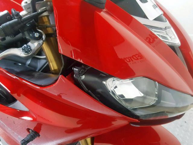 SMTA01YK8GJ734584 - 2016 TRIUMPH MOTORCYCLE DAYTONA 67 RED photo 14