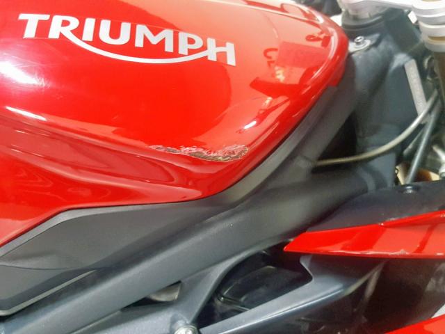 SMTA01YK8GJ734584 - 2016 TRIUMPH MOTORCYCLE DAYTONA 67 RED photo 15