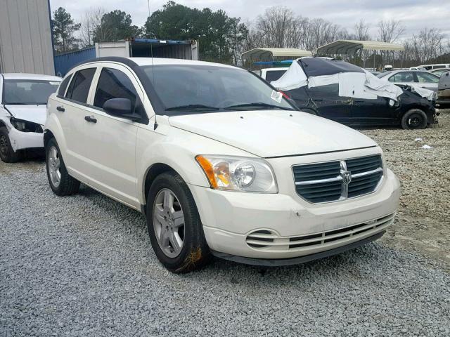 1B3HB48B98D571535 - 2008 DODGE CALIBER SX CREAM photo 1