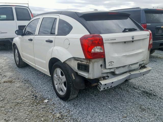 1B3HB48B98D571535 - 2008 DODGE CALIBER SX CREAM photo 3