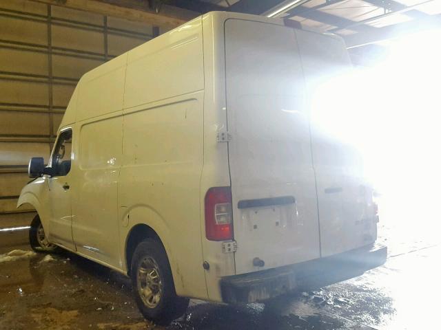 1N6BF0LX4FN808439 - 2015 NISSAN NV 2500 WHITE photo 3