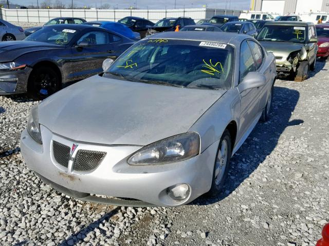 2G2WP552181178808 - 2008 PONTIAC GRAND PRIX SILVER photo 2