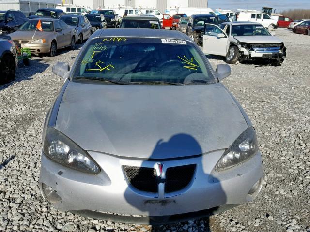 2G2WP552181178808 - 2008 PONTIAC GRAND PRIX SILVER photo 9