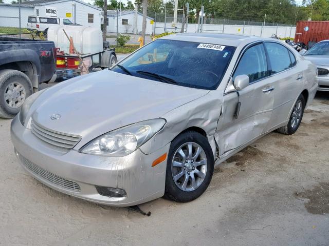 JTHBF30G420063691 - 2002 LEXUS ES 300 TAN photo 2